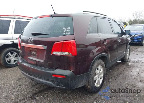2013 Kia Sorento Lx V6 из США, поврежденный, VIN 5XYKTDA26DG310757